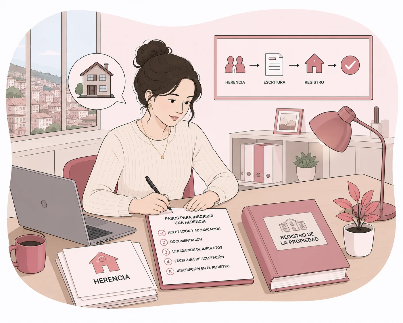 como inscribir una herencia en el registro de la propiedad