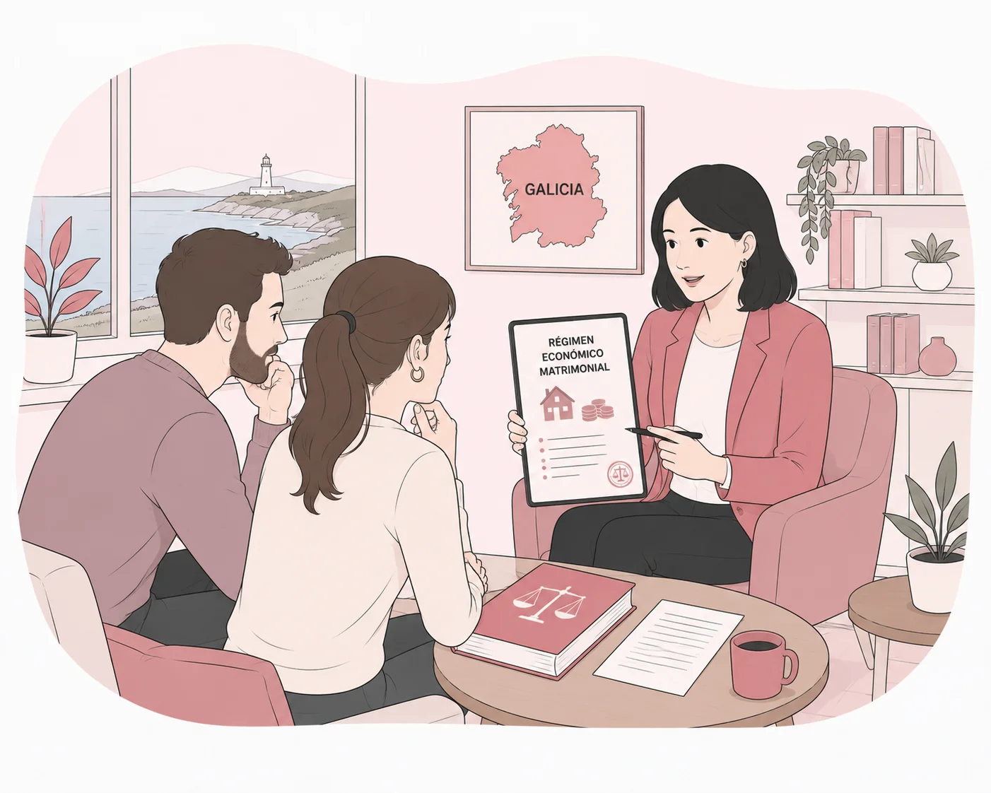 regimen economico matrimonial en Galicia