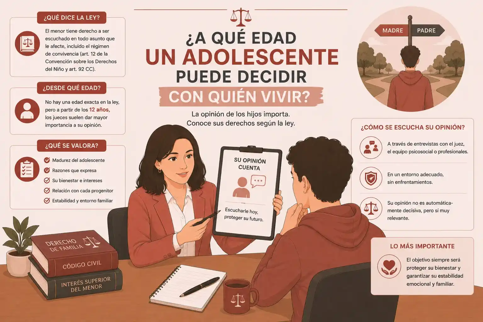 a que edad un adolescente puede decidir con quien vivir nerea gomez