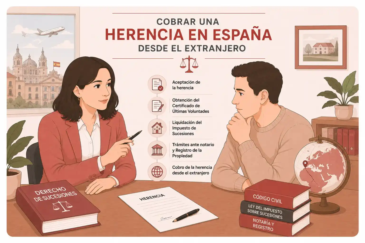 cobrar una herencia en espanha desde el extranjero ngomez
